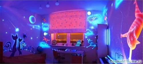 3Д фотообои для стен: фото-каталог удачных интерьеров (вариант, помещение) 3Д фотообои для стен: фото-каталог удачных интерьеров