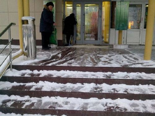 Антискользящее покрытие для крыльца