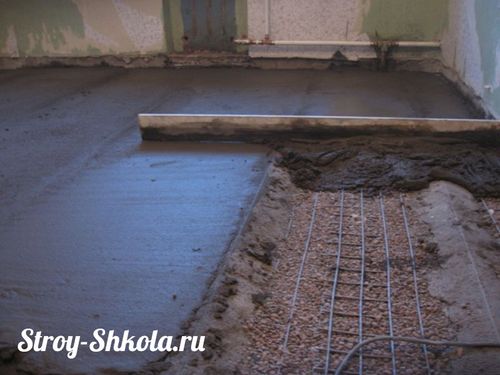 Армирующая сетка для стяжки пола: Фото, Видео, инструкция по монтажу (стяжка, сетка) Армирующая сетка для стяжки пола: Фото, Видео, инструкция по монтажу