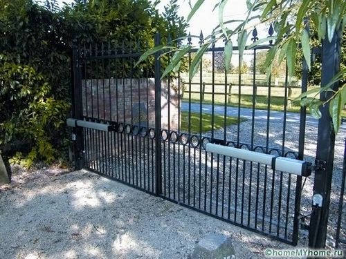 Автоматические ворота с дистанционным открытием: цена и монтаж