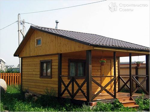 Баня из бруса своими руками - как построить (брус, строительство) Баня из бруса своими руками - как построить