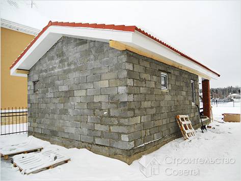 Баня из пеноблоков своими руками (+фото)