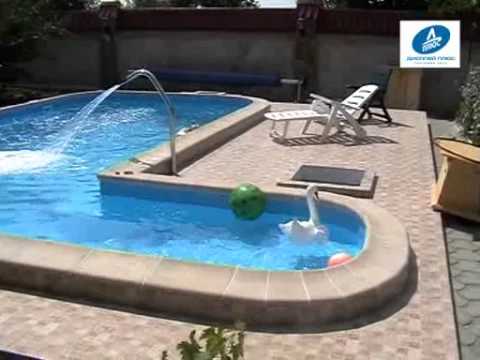Бассейн на даче своими руками: фото, схема, видео инструкция