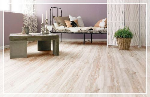 Белый линолеум в интерьере (белый, линолеум) Белый линолеум в интерьере