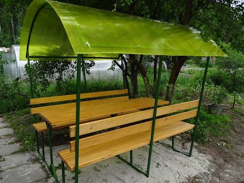 Беседки для дачи из поликарбоната + фото (беседка, дача, крыша) Беседки для дачи из поликарбоната + фото