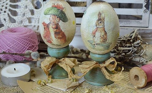 Декупаж пасхальных яиц: с салфетками мастер-класс, техника и фото, деревянные картинки своими руками (яйцо, пасхальный) Декупаж пасхальных яиц: с салфетками мастер-класс, техника и фото, деревянные картинки своими руками