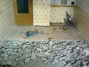 Демонтаж бетонного пола (демонтаж, бетонный) Демонтаж бетонного пола