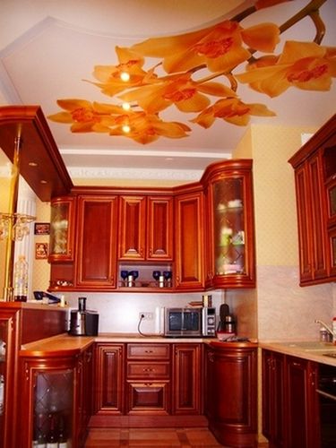 Дизайн натяжных потолков для кухни (76 фото): варианты для маленькой кухни (потолок, кухня, натяжной) Дизайн натяжных потолков для кухни (76 фото): варианты для маленькой кухни