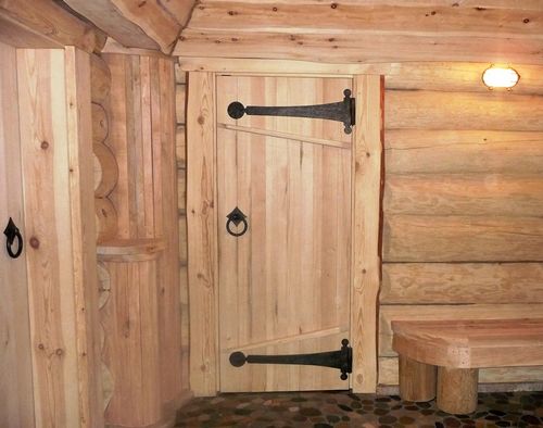 Дверь в баню своими руками: как сделать (двери, полотно) Дверь в баню своими руками: как сделать