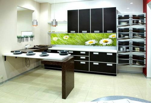 Фартук для кухни из стекла: каталог, фото оригинальных идей (фартук, панель) Фартук для кухни из стекла: каталог, фото оригинальных идей