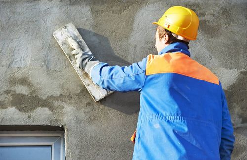 Фасадная штукатурка для газобетона: выбор + инструкция по нанесению (штукатурка, стен) Фасадная штукатурка для газобетона: выбор + инструкция по нанесению