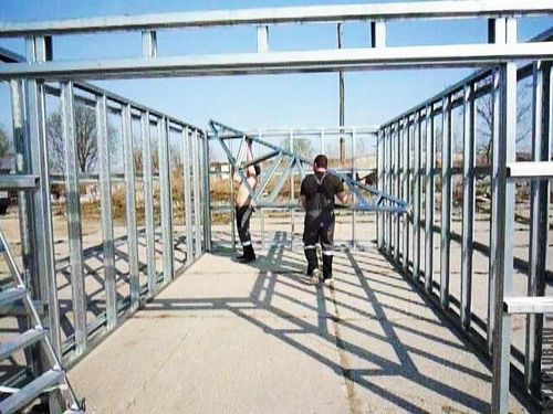 Гараж из ЛСТК (ЛСТК, гараж) Гараж из ЛСТК