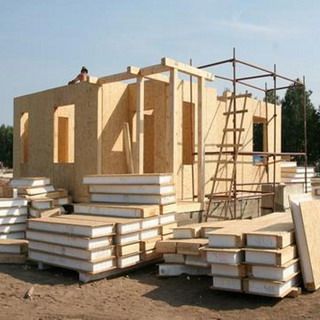 Использование sip панелей в строительстве (дом, панель, строительство) Использование sip панелей в строительстве