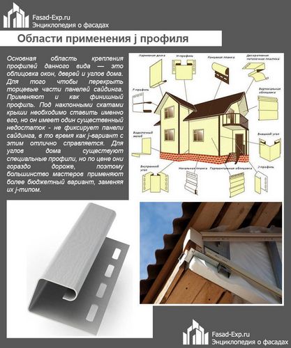 J-профиль для сайдинга - особенности, виды, инструкции по монтажу (профиль, J-профиль) J-профиль для сайдинга - особенности, виды, инструкции по монтажу