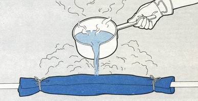 Как отогреть замерзший водопровод под землей (водопровод, труба, кабель) Как отогреть замерзший водопровод под землей