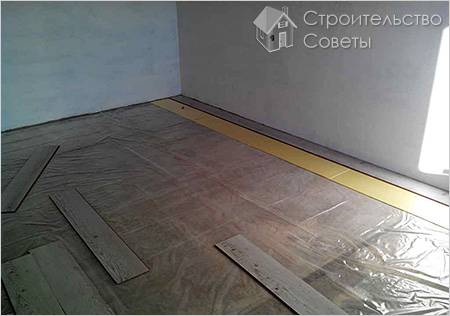 Как правильно укладывать ламинат