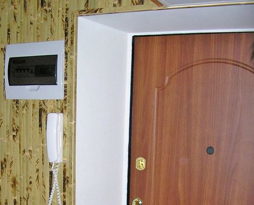 Как сделать откосы входной двери (откос, двери) Как сделать откосы входной двери