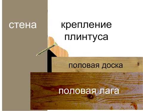 Как сделать плинтус на полу: установка своими руками