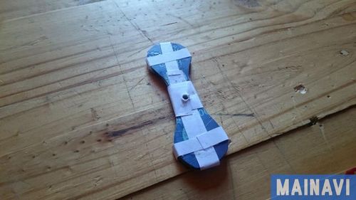 Как сделать спиннер из бумаги без подшипника