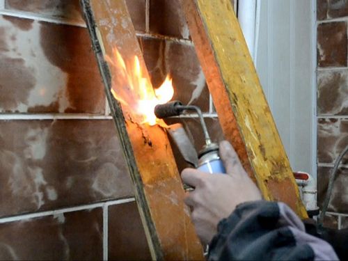 Как снять старую краску с дерева (краска, удаление, дерево) Как снять старую краску с дерева