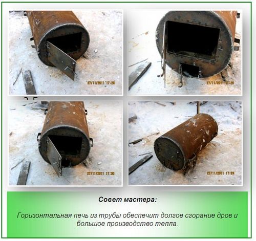Как сварить печь для бани из трубы - 3 варианта+правила установки (труба, печь) Как сварить печь для бани из трубы - 3 варианта+правила установки