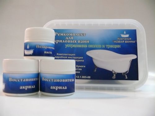 Как убрать царапину на ванне