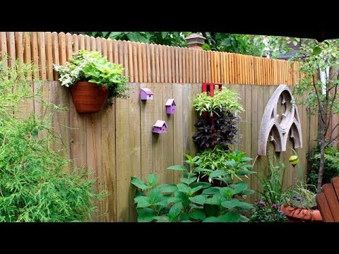 Декор забора своими руками: фото, видео