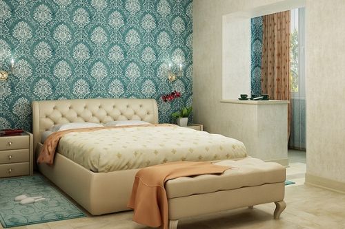 Какие выбрать обои для спальни, как делать комбинирование?