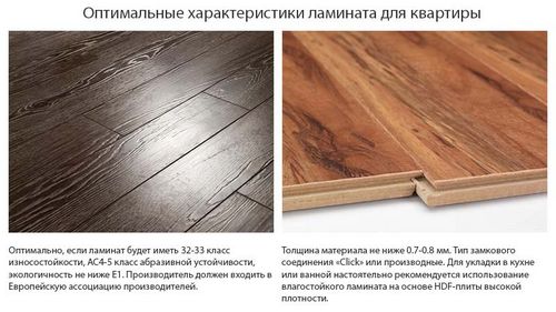 Какой ламинат лучше выбрать для квартиры - критерии и советы эксперта (покрытие, класс) Какой ламинат лучше выбрать для квартиры - критерии и советы эксперта