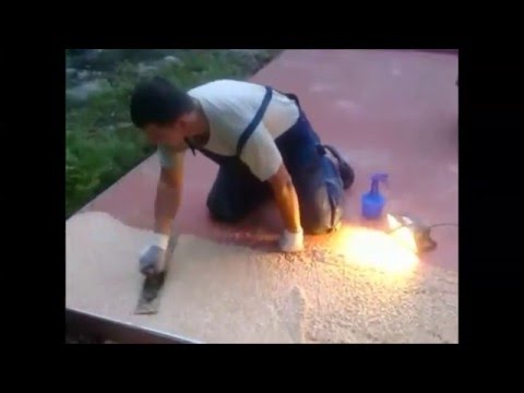 Каменный ковер: что это такое, технология, фото и видео