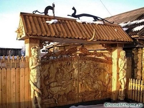 Красивые заборы для частных домов: фото и креативные идеи (забор, конструкция) Красивые заборы для частных домов: фото и креативные идеи