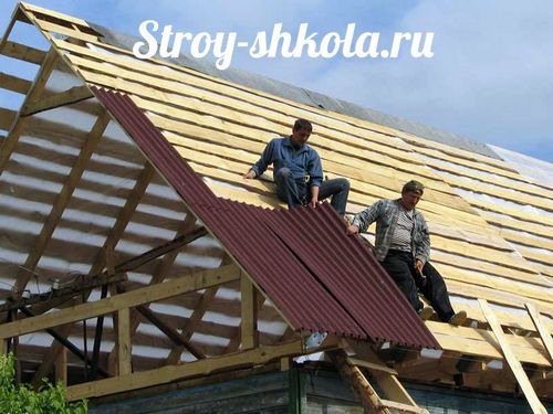 Кровля из ондулина своими руками - инструкция по укладке + Видео. (лист, ондулина) Кровля из ондулина своими руками - инструкция по укладке + Видео.