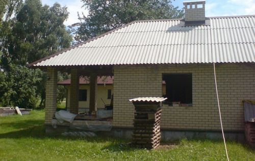 Крыша из шифера