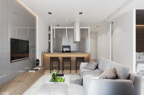 Кухня-гостиная 15 квадратов дизайн: фото кв. м, планировка метров, квадратный проект, совмещенный интерьер (кухня, правильный) Кухня-гостиная 15 квадратов дизайн: фото кв. м, планировка метров, квадратный проект, совмещенный интерьер