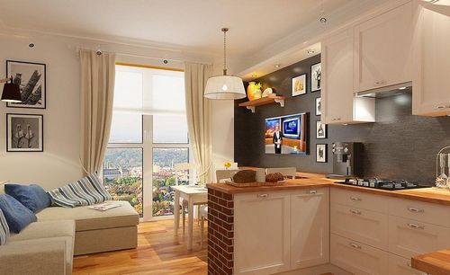 Кухня-гостиная 15 квадратов дизайн: фото кв. м, планировка метров, квадратный проект, совмещенный интерьер (кухня, правильный) Кухня-гостиная 15 квадратов дизайн: фото кв. м, планировка метров, квадратный проект, совмещенный интерьер