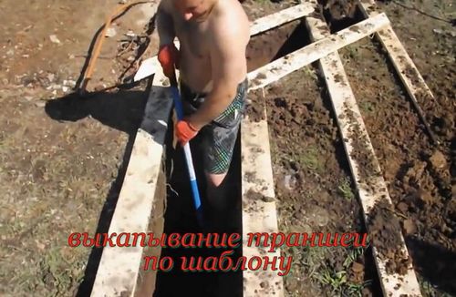Ленточный фундамент своими руками: видео, фото инструкция (фундамент, ленточный) Ленточный фундамент своими руками: видео, фото инструкция