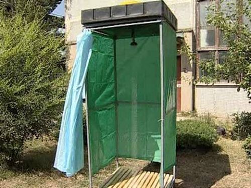 Летний душ для дачи своими руками