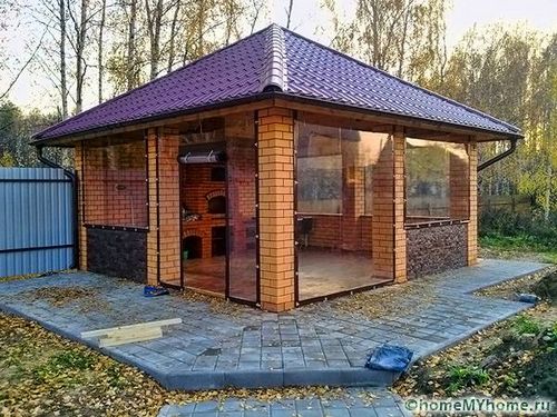 Летняя кухня на даче. Проекты, фото, интересные идеи (кухня, постройка) Летняя кухня на даче. Проекты, фото, интересные идеи
