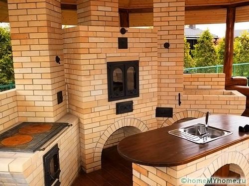 Летняя кухня на даче. Проекты, фото, интересные идеи (кухня, постройка) Летняя кухня на даче. Проекты, фото, интересные идеи