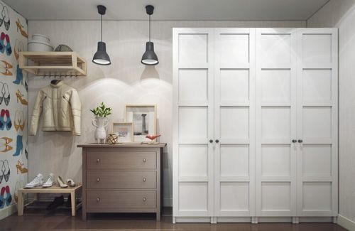 Мебель в прихожую от Ikea (51 фото): современные идеи дизайна 2018, корзины для зонтов и полки, подставки и скамейки, другие предметы интерьера коридора
