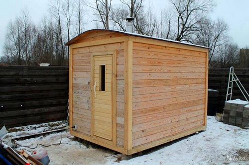Мини баня для дачи своими руками: материалы, компоненты, модели
