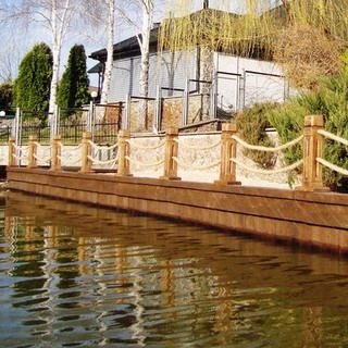 Надёжное и гармоничное укрепление берега водоёма