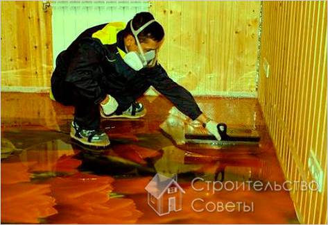 Наливные полы 3d своими руками - как сделать