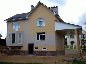 Наружные работы с фасадной штукатуркой (штукатурка, фасадный) Наружные работы с фасадной штукатуркой