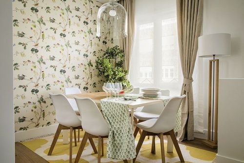 Обои для кухни: фото современных идей 2017-2018, критерии выбора