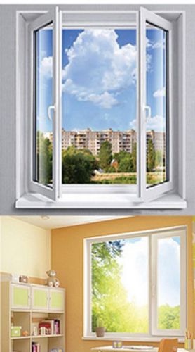 Окна пластиковые — стандартные размеры, цена