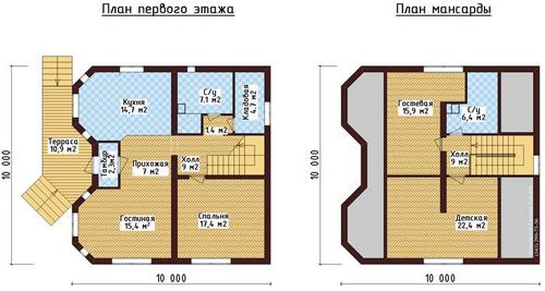 План одноэтажного дома: проекты с цоколем, гаражом, мансардой (дом, одноэтажный) План одноэтажного дома: проекты с цоколем, гаражом, мансардой