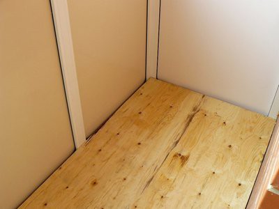 Пол из фанеры на балконе - делаем своими руками