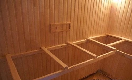 Полог в бане (полог, баня) Полог в бане