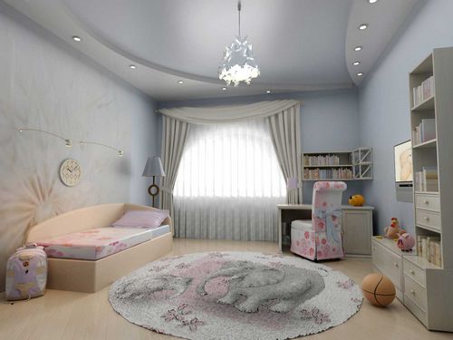 Потолок в детской (116 фото): красивый потолок в комнате, какой лучше сделать
